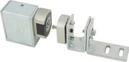 3360 Cushion-Lok Glass Door Locks For tempered glass metric doors without frames.