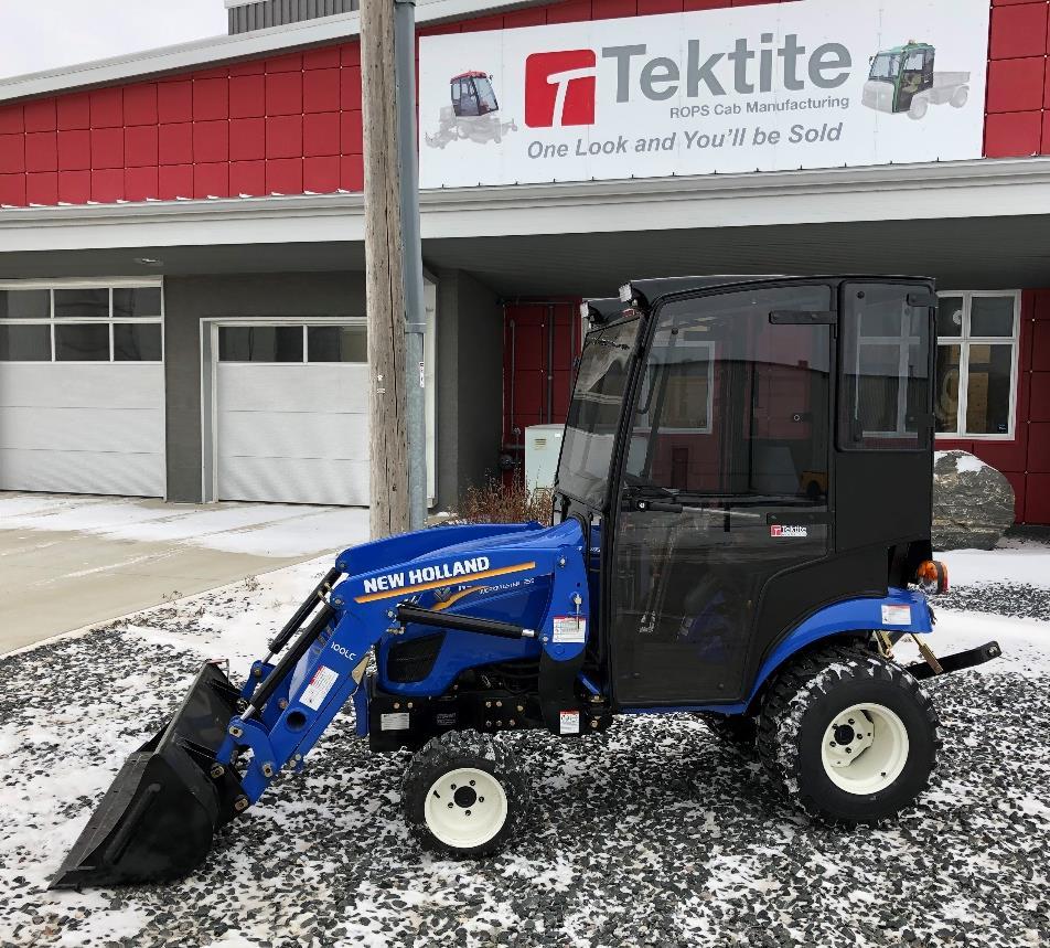 ca One year standard product warranty provided by Tektite. Please note: cab is shown in photo with optional accessories.