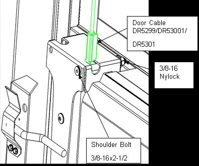 1. Check stacked panels to make sure they are level. Verify that the shoulder bolts and nylocks connecting the panel are properly tightened and the gap flaps are not pinched. 2.
