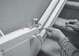 Securely tighten two (2) bolts on sides of hold using a 5 / 32" Allen wrench.
