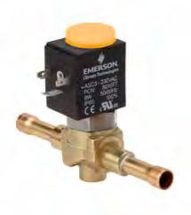 2-Way Solenoid Valves Series 200 RH for High Pressure Applications Normally Closed Features Compact size Media Temperature Range -40 to +120 C No disassembly necessary for soldering Extended copper