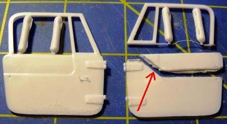 12) For some reason the Hard Tops on these kits always seem wider than the body and without gluing it on, it will never just sit on