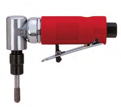 ABRASIVE SIOUX TOOLS FORCE PRODUCT CATALOG RIGHT ANGLE DIE GRINDERS Heavy Duty Right Angle Die Grinder Model No. 5055A Lockoff lever throttle Comfort Grip Built-in speed regulator Power: 0.3 hp (0.