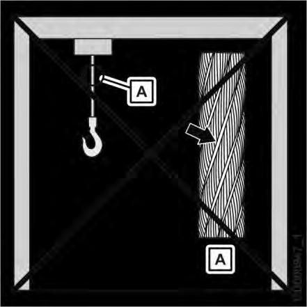 CAUTION Ropes shall be discarded when the actual diameter at any point of the rope is 5% more than the nominal diameter.