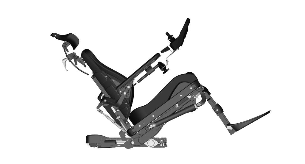 Design and function Electric Seat Tilt The electrically controlled seat tilt makes it
