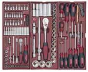 4911 Tool assortment COMPLETO - Generous basic workshop equipment with 191 quality tools - 9 equipped COMPLETO tool insert trays -