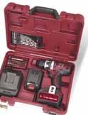 YEARS Art. 32108 Cordless drill/driver case 2 speed 0-400 / 0-1400 rpm, 19+1 torque settings, max.