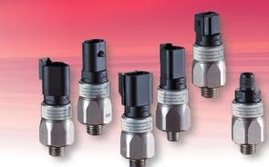 3-400 bar Adjustable hysteresis High overpressure safety Numerous versions in different housing materials available Ready Wired Pressure Switches Nearly all our hex 24 and hex 27 switches can be