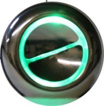 This active state is reached by touching the button briefly (with no brake input, foot not on brake pedal) while button is glowing blue (showing Terminator is in Accessory active state ).
