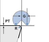 (PT + R) K = Tan (43.5 ) The K dimension for over bend or under bend applications is best determined by doing a CAD layout.