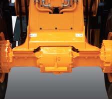 Improved Durability & Reliability An enhanced axle improves driving over variable ground conditions.