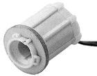 764303 2 Wire single contact socket for: AMC 1983 1987 (8983500650), Chrysler 1989 1993 (4450817), GM 1977 1995 (12003758). For lamp# 87, 93, 1156.