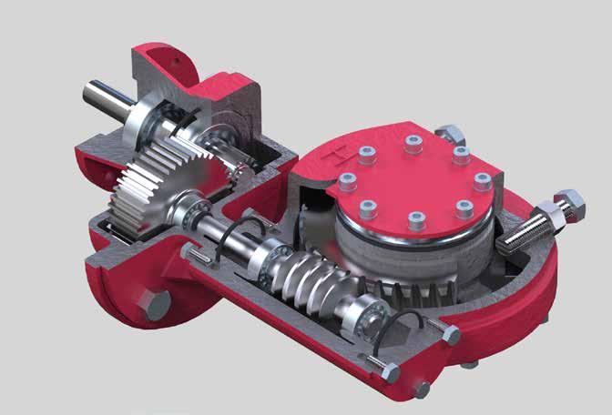 IW Quarter-turn Gearboxes 1 5 7 8 1 13 15 1 17 12 11 3 2 10 9 Material Specification for Rotork Gear IW Series of Quarter-turn Valve Operators No.