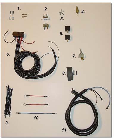 Page 3 of 30 Electrical Components Installation Instructions This kit is very easy to install by following these simple instructions.