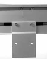 Join additional conveyor sections if necessary and install connector brackets (X of Figure 8) or connector/mount brackets