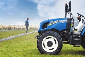 11 2WD axle 3650mm 4WD axle 4715mm Two-wheel drive turnability Two wheel drive T4S tractors offer a 3.
