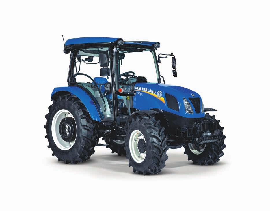 03 New Holland T4S tractors. Simply modern.