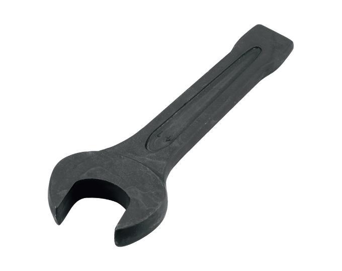 Spanners and Wrenches 04 Ring slogging wrench 7444 Rounded edges 12-points box end with rounded corners Black finish E 191370 24 168 43,4 14,8 16,84 1 191371 27 180 46 16 18,62 1 191372 30 190 51,5