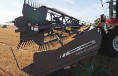 AGCO POWER ENGINES Now with more horsepower, more torque and road speeds up to 40 kph. FIELDMAX MONITOR Controls virtually every windrower function using advanced operational software.