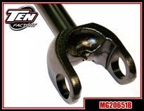 TEN Factory offers chromoly front and rear axle shafts to maximize the strength and durability of your Model 60.