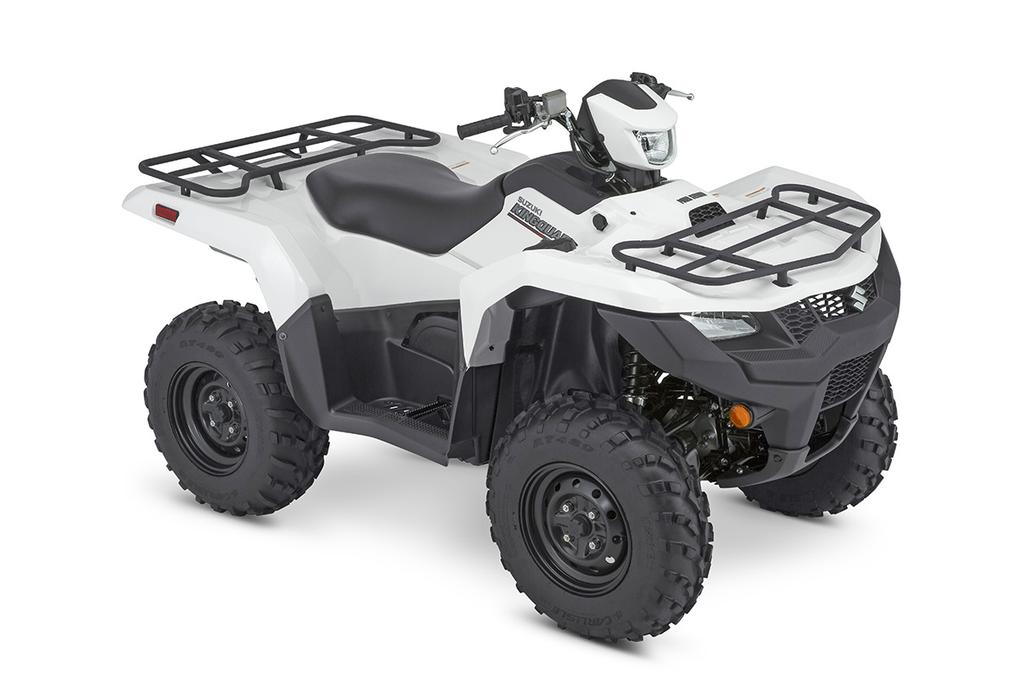 Features & Specifications 2019 KingQuad 750AXi Power Steering LT-A750XPL9 30H: Solid Special White No.