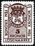 SWEDEN MUNICIPALS Most Sweden Municipal stamps are scarce.