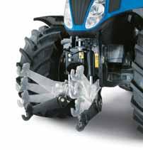 tractors are designed to incorporate a fully integrated, factory