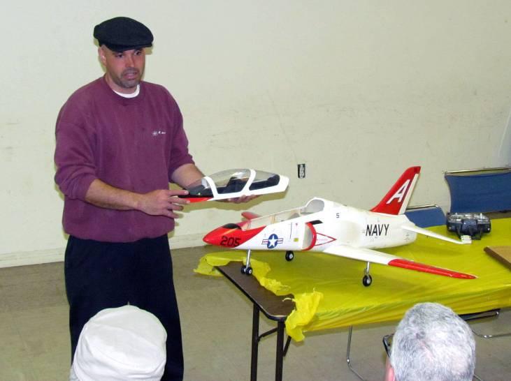The model is covered in Solite and powered by an Eflite 15 and a 3s-2100 battery.