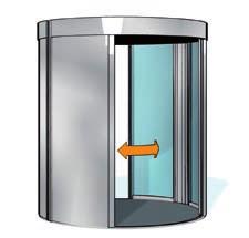 CSD Circular Sliding Doors Standard units CSD-C01 CSD-C02 Construction 2000-4100 2000-4100 Outside diameter Entrance and escape route width See dimensions table on page 11.