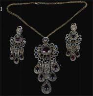 Ellisbridge, Ahmedabad-380006 (Gujarat) (India) Date of Registration 29/03/2010 Jewellery Set Design Number 228146 Class 11-01 1)Junagadh Jewellery Private Limited 101,