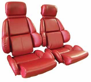 1993 100% Leather Mounted Standard Seat Covers 1984-1996 Color Codes Your Choice: 100% Leather or Leather-Like 1984-1996 Mounted Standard Seat Covers are available in two styles: 100% Leather as