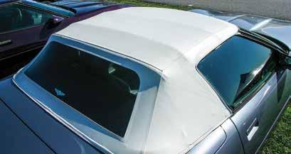 They feature a glass rear window and defroster, just like the original.