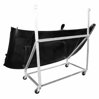 .. $ 63 99 Roof Panel/Hardtop Storage Cart Safely and easily store your roof panel with this sturdy aluminum cart.