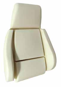 Seat Components & Hardware 1984-1996 Seat Foam Only Corvette America seat foam features correctly formed & inserted wire supports for long-lasting and beautiful results.