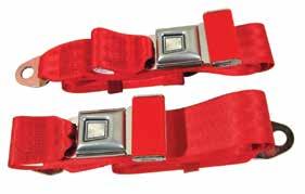 1984-1996 Lap & Shoulder Seat Belts Single Retractor Lap & Shoulder Seat Belts with OE Style Replacement GM buckle. No sleeve, carpet insert.