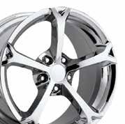 .. $ 134 99 53451 88-96 C6 Wheel - Gloss Black - 18x9.5-58 mm.