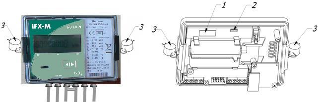 Fig.B2.6. Flow sensor q p= 15,0 m 3 /h; Flanged end connection DN50,Mounting length L=270 mm Annex C Security sealing Fig.C1.