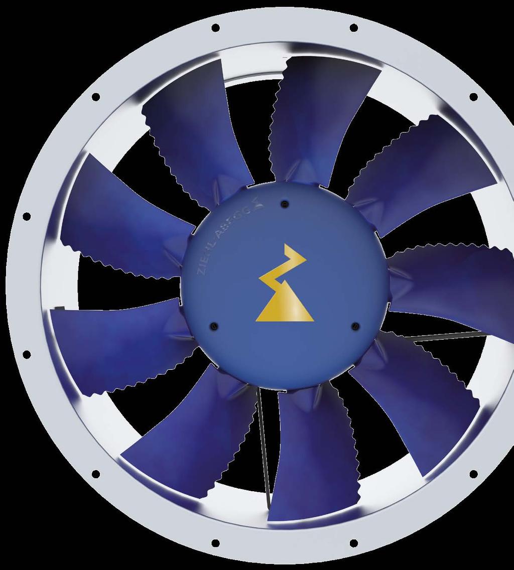 The new high-tech fan with a unique bionic profile in ZAmid Technology for the highest
