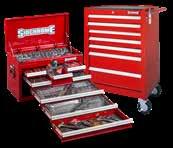 GST 12 DRAWER TRIPLE BANK TOOL CHEST SCMT50272 AVAILABLE FROM: SCMTPROTOOLQ2 9 3 1 1 9 2 7 0 0 2 8 0 2 The choice of Australian and New Zealand Mechanics since 1942, the Sidchrome brand is an icon in