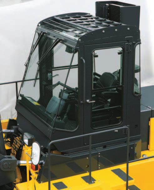 Fuel Economy Komatsu original High Pressure Coon Rail (HPCR) fuel injection system with an electronic controller optimizes fuel combustion, realizes fuel economy and HIGH POWER CLEAN DIESEL ENGINE