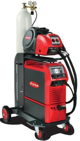 9 / FlexTrack 45 Pro EFFICIENT WELDING WITH TPS/i POWER SOURCES The innovative high-speed system architecture makes for more precise measuring, analysis and monitoring of the arc.