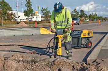and more DEMOLITION WITHOUT LIMITS More tools with a demolishing hunger TEX PE Pneumatic hammers Discover Atlas Copco s TEX PE hammer range with Two-hand vibro-reduction.