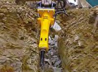 Landscaping Building renovation Demolition Trenching Special applications The SB breakers are the smallest