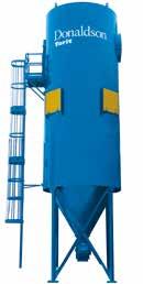 BAGHOUSE COLLECTORS THE RIGHT BAGHOUSE FOR THE APPLICATION Donaldson Torit offers a complete line of dependable, rugged baghouse dust collectors ranging from small Cyclones and Unimaster collectors