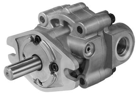 Series PGG2 Description................. Hydraulic Pumps Flow Range..................... To 10 GPM Displacements................. To.700 C.I.R. Maximum Pressure to.