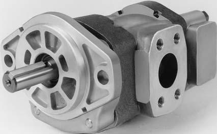 Series TP16-2 Place Series TP16 Description........... Gear Pumps (Two-place) Flow Range........... To 32 GPM Per Section Displacements................ To 3.904 C.I.R. Maximum Pressure to.