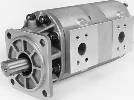 Series TP20-2 Place Series TP20 Performance Data Description........... Gear Pumps (Two-place) Flow Range........... To 98 GPM Per Section Displacements....... To 9.10 C.I.R. Per Section Maximum Pressure to.