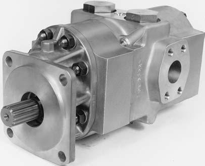 Series SPM20 Description...................... Two-Speed Gear Motors Flow Range...................... To 98 GPM Per Section Displacements.................. To 9.10 C.I.R. Per Section Maximum Pressure to.