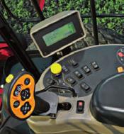 More Control from the CAB in-cab productivity features like the hydraulic header flotation system allow you easy header ChAnge WD 3 Series Windrowers can quickly adapt to sickle, draper or rotary