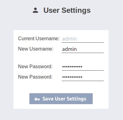 After entering the password, you will be asked to reset your user settings.